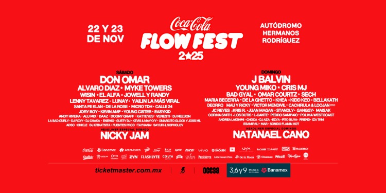 Coca-Cola Flow Fest 2025 se reinventa una vez más