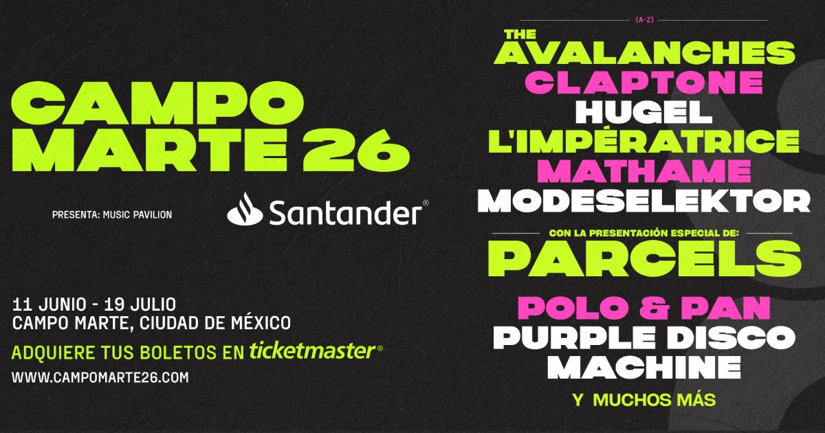 Campo Marte 26 Santander: El punto de encuentro en CDMX para vivir el fútbol este verano
